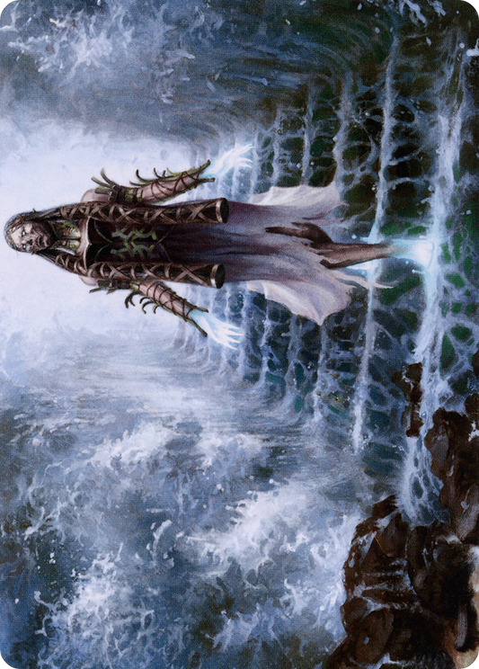Karfell Harbinger // Karfell Harbinger (ASKHM-017) - Art Series: Kaldheim (Borderless) Foil