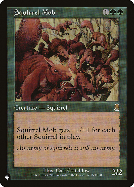 Squirrel Mob (LIST-273/350) - The List