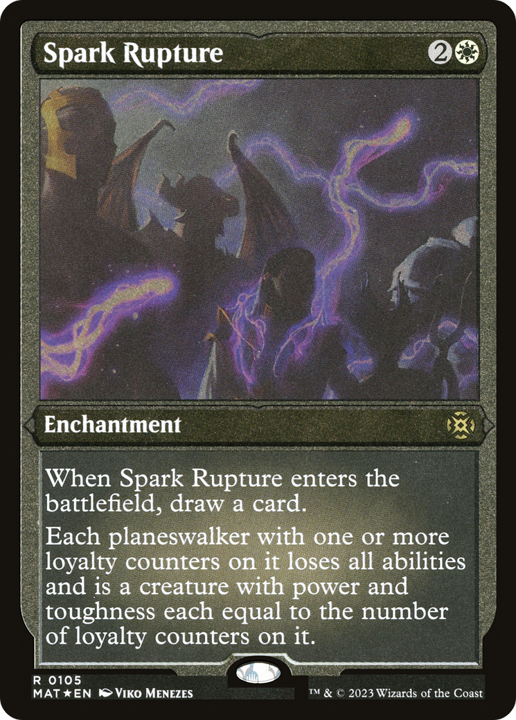 Spark Rupture (Foil Etched) [March of the Machine: The Aftermath]