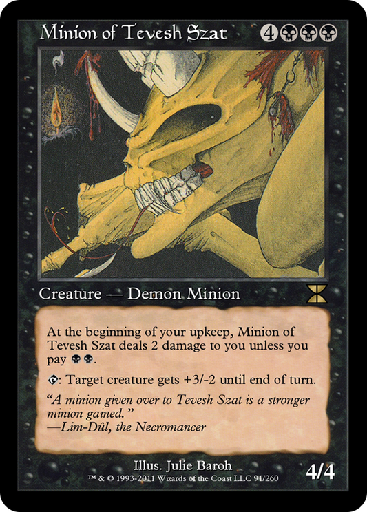 Minion of Tevesh Szat (ME4-091) - Masters Edition IV
