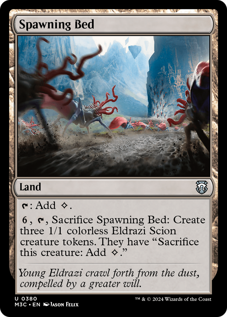 Spawning Bed (M3C-380) - Modern Horizons 3 Commander Foil