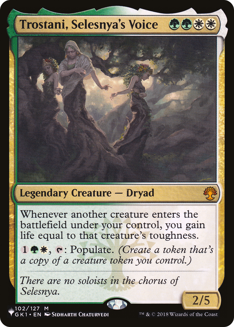 Trostani, Selesnya's Voice [The List]