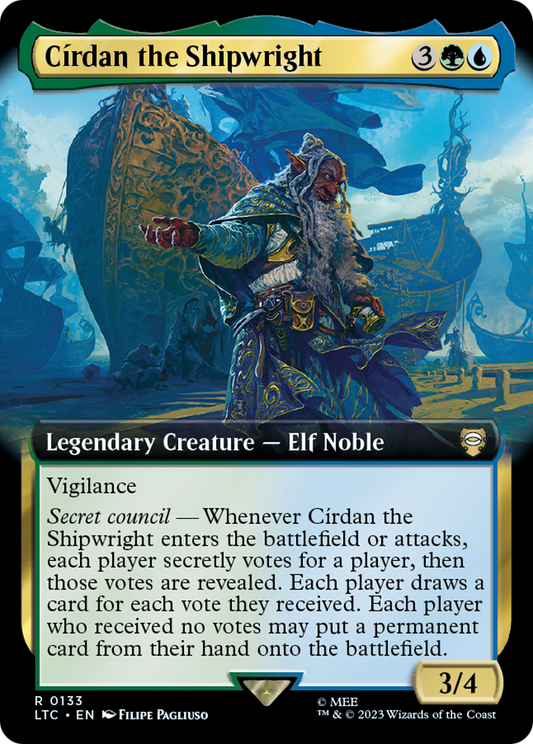 Cirdan the Shipwright (Extended Art) [The Lord of the Rings: Tales of Middle-Earth Commander]