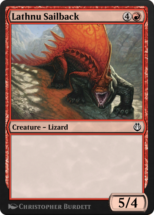 Lathnu Sailback (KLR-135) - Kaladesh Remastered