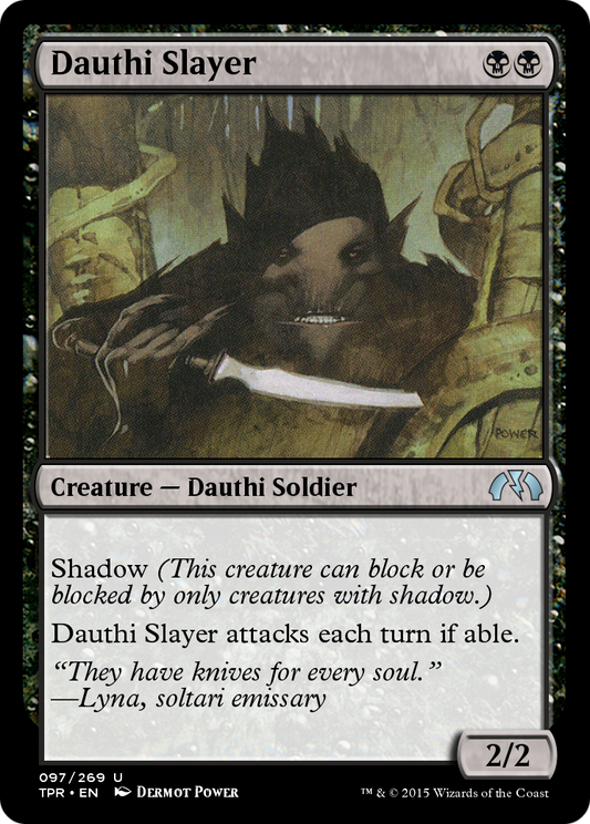 Dauthi Slayer (TPR-097) - Tempest Remastered Foil