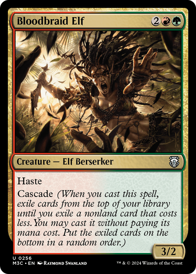 Bloodbraid Elf (M3C-256) - Modern Horizons 3 Commander Foil