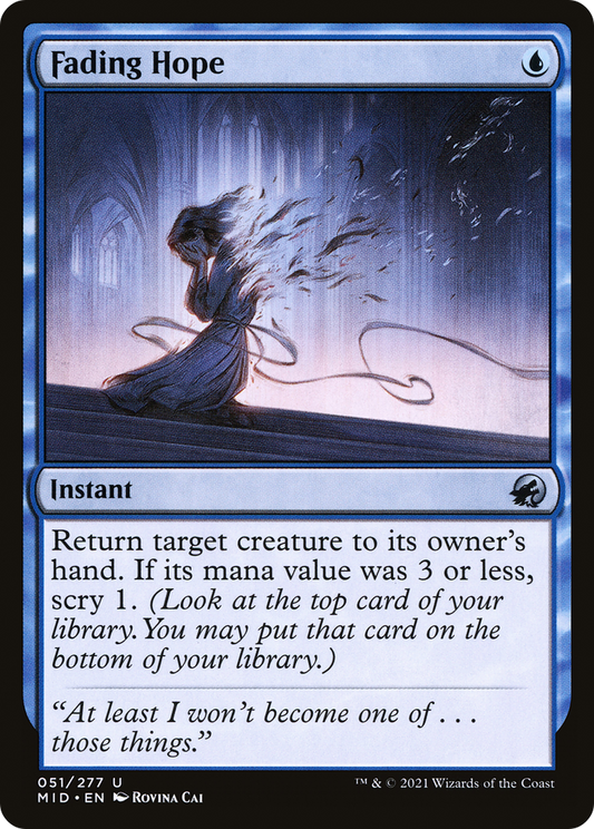 Fading Hope [Innistrad: Midnight Hunt]