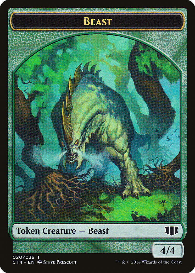 Beast (TC14-020) - Commander 2014 Tokens
