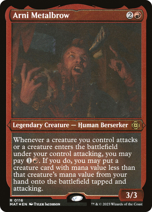 Arni Metalbrow (Foil Etched) [March of the Machine: The Aftermath]