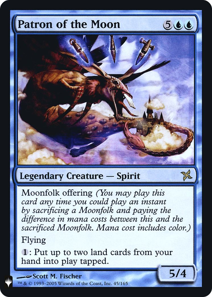 Patron of the Moon (PLST-BOK-45) - The List Foil