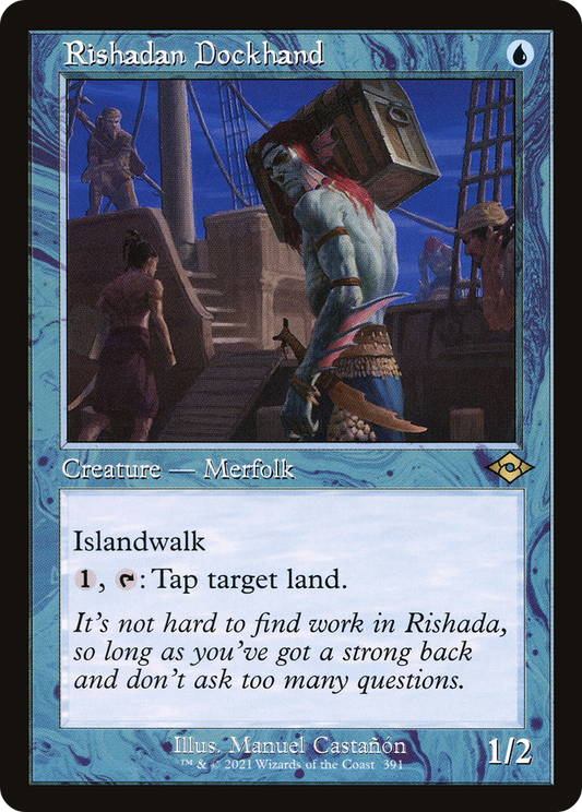 Rishadan Dockhand (MH2-391) - Modern Horizons 2 Etched Foil