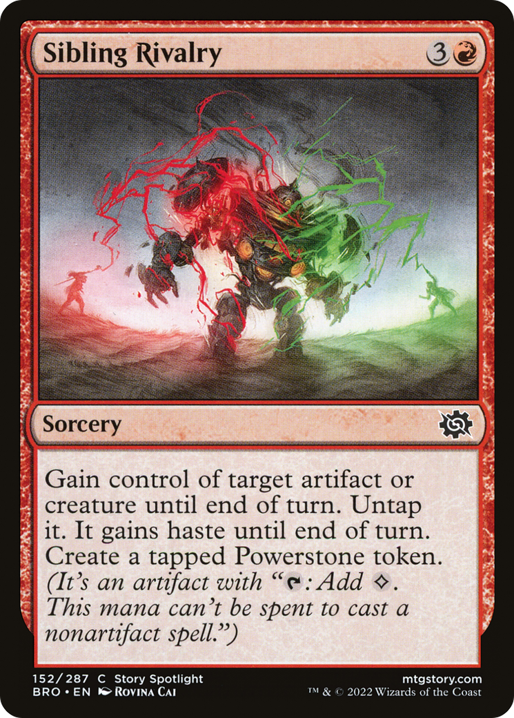 Sibling Rivalry [The Brothers' War]