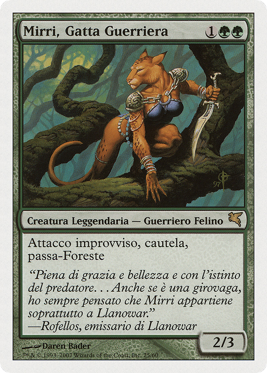 Mirri, Cat Warrior (PSAL-L25) - Salvat 2005