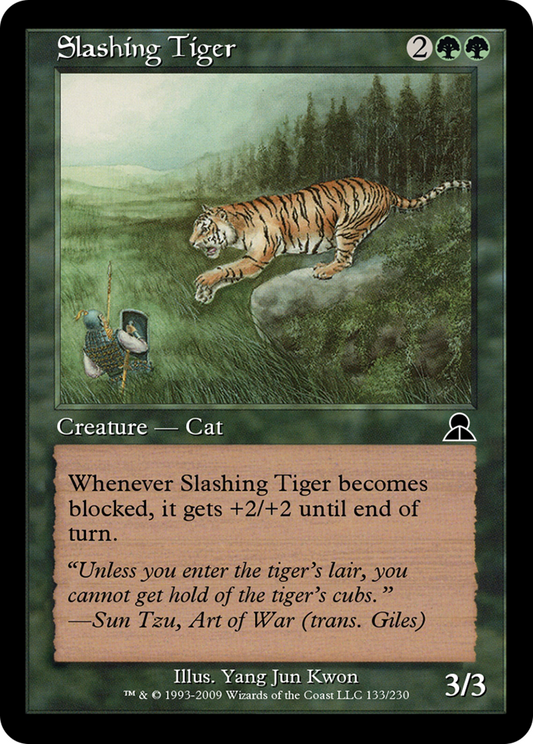 Slashing Tiger (ME3-133) - Masters Edition III