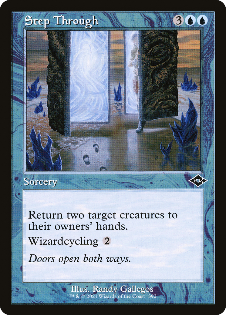 Step Through (MH2-392) - Modern Horizons 2 Etched Foil