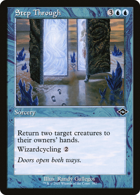 Step Through (MH2-392) - Modern Horizons 2 Etched Foil
