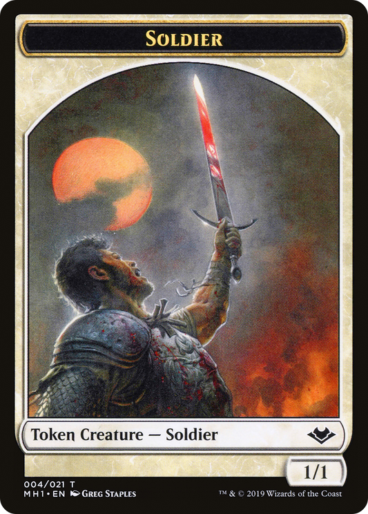 Soldier (TMH1-004) - Modern Horizons Tokens