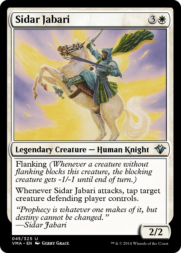 Sidar Jabari (VMA-045) - Vintage Masters Foil
