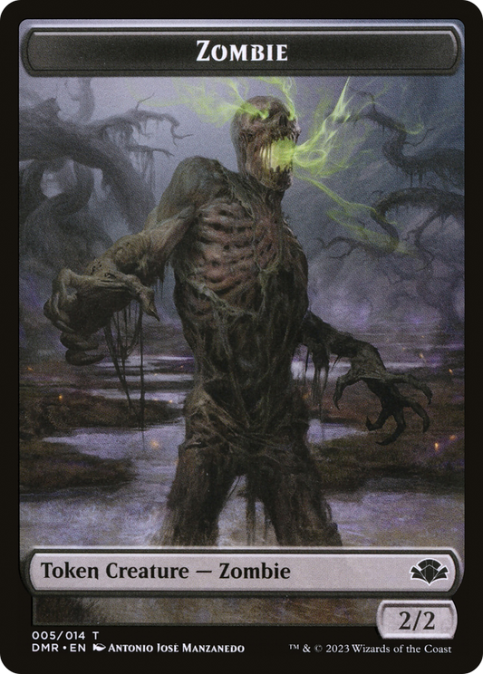 Zombie (TDMR-005) - Dominaria Remastered Tokens