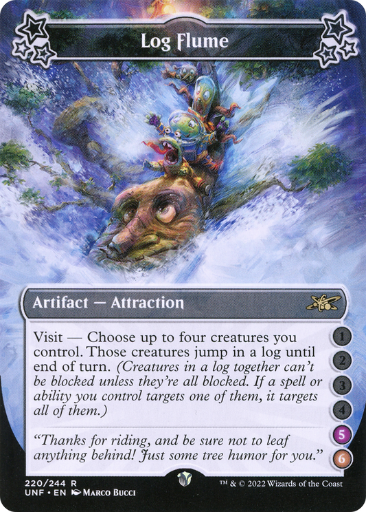 Log Flume (5-6) (UNF-220) - Unfinity Foil