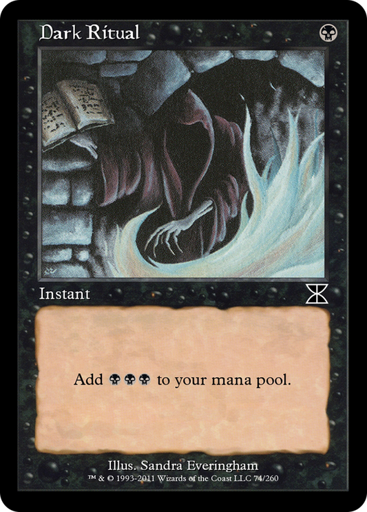 Dark Ritual (ME4-074) - Masters Edition IV Foil