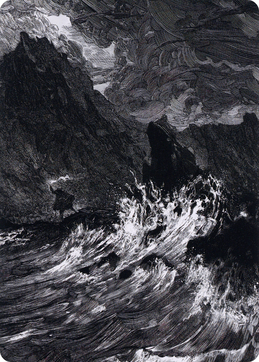 Island // Island (AMID-078) - Midnight Hunt Art Series (Borderless)