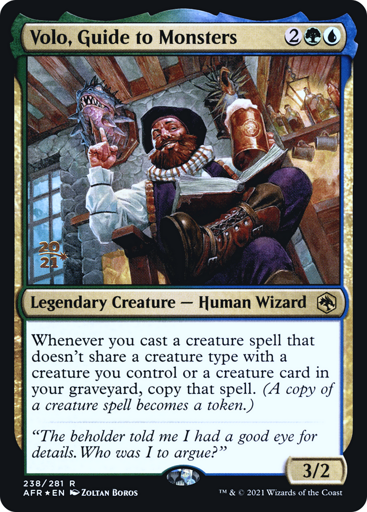Volo, Guide to Monsters (PRE-238) - Adventures in the Forgotten Realms Promos Foil