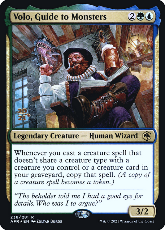 Volo, Guide to Monsters (PRE-238) - Adventures in the Forgotten Realms Promos Foil