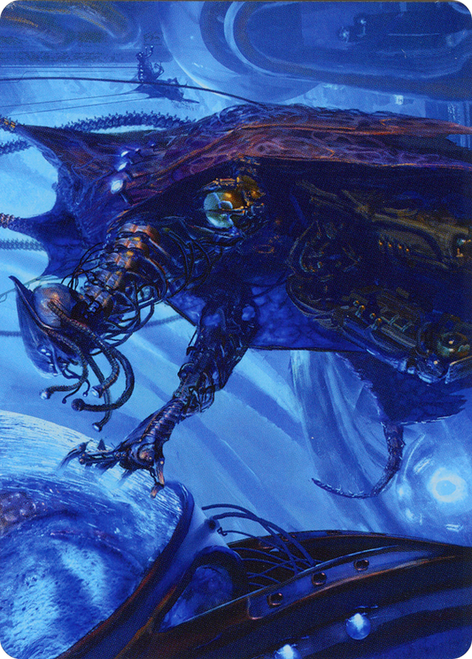 Atmosphere Surgeon // Atmosphere Surgeon (AONE-012) - Phyrexia: All Will Be One Art Series (Borderless)