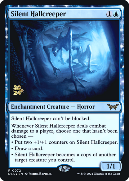 Silent Hallcreeper [Duskmourn: House of Horror Prerelease Promos]