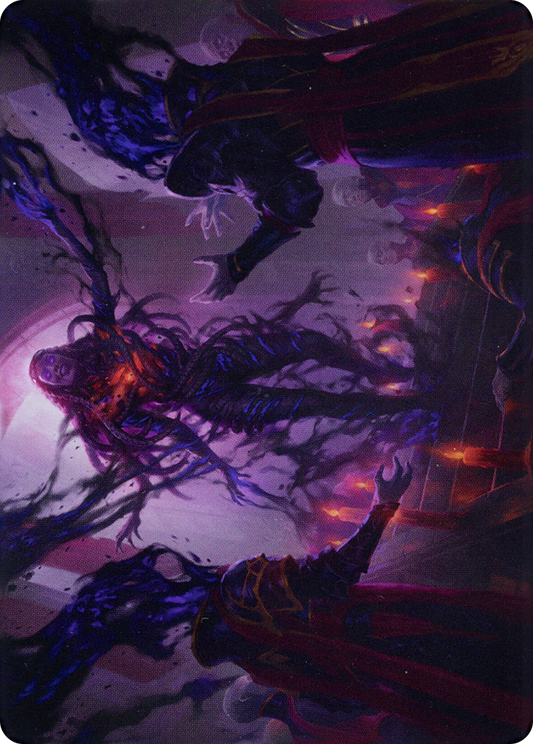 Braids, Arisen Nightmare // Braids, Arisen Nightmare (ADMU-023) - Dominaria United Art Series (Borderless) Foil