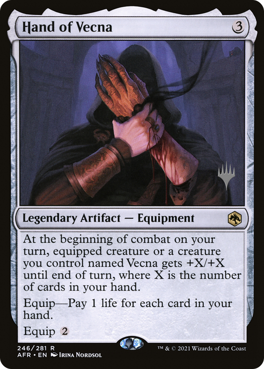 Hand of Vecna (Promo Pack) [Dungeons & Dragons: Adventures in the Forgotten Realms Promos]