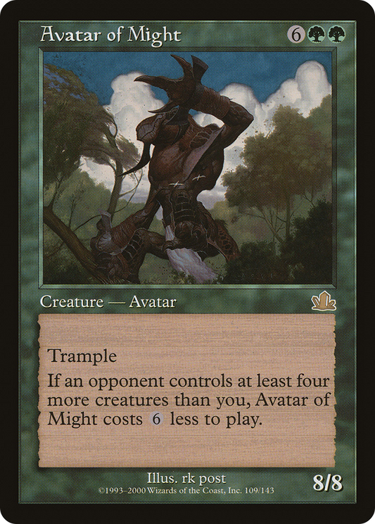 Avatar of Might [Prophecy]