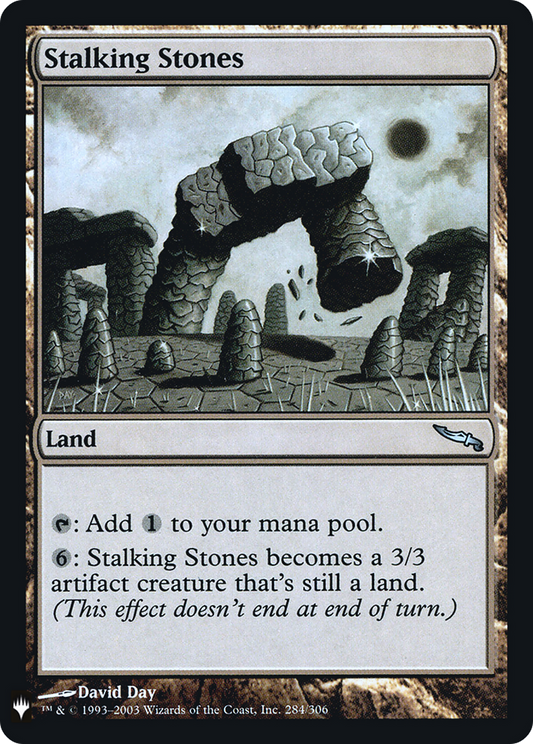 Stalking Stones (LIST-MRD-284) - The List Foil