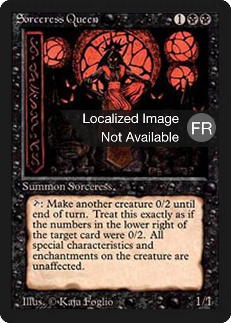 Sorceress Queen (FBB-) - Foreign Black Border
