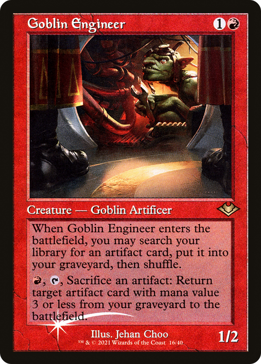Goblin Engineer (Retro) [Modern Horizons]