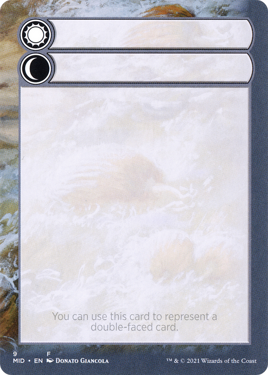 Double-Faced Substitute Card (SMID-009) - Innistrad: Midnight Hunt Substitute Cards (Borderless)