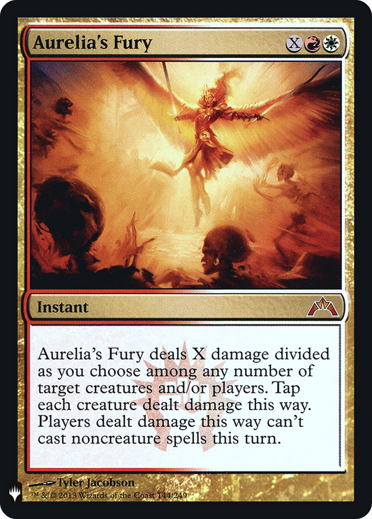 Aurelia's Fury (LIST-144) - The List Foil