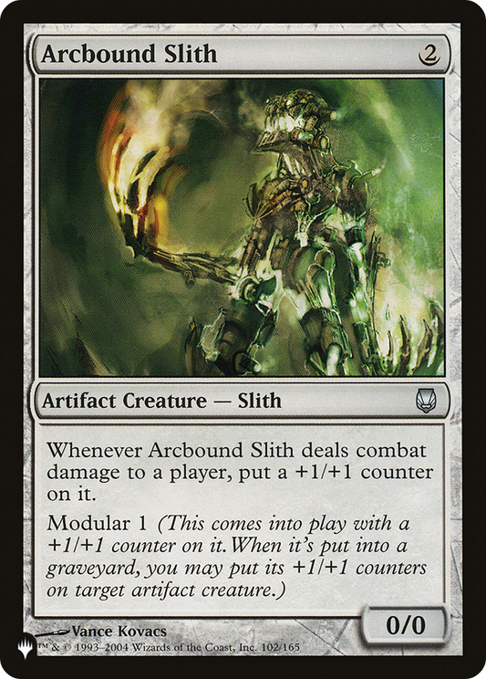 Arcbound Slith [The List]