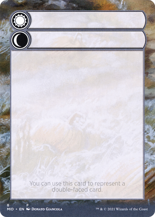 Double-Faced Substitute Card (SMID-008) - Innistrad: Midnight Hunt Substitute Cards (Borderless)