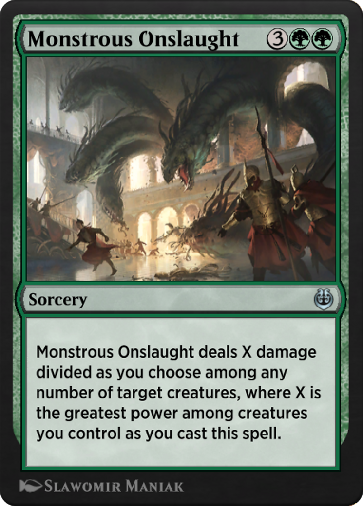 Monstrous Onslaught (KLR-169) - Kaladesh Remastered