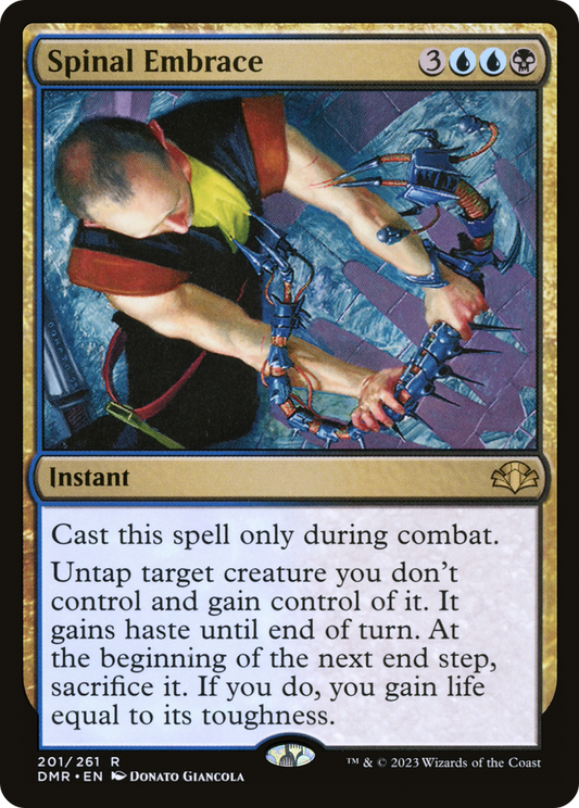 Spinal Embrace (DMR-201) - Dominaria Remastered Foil