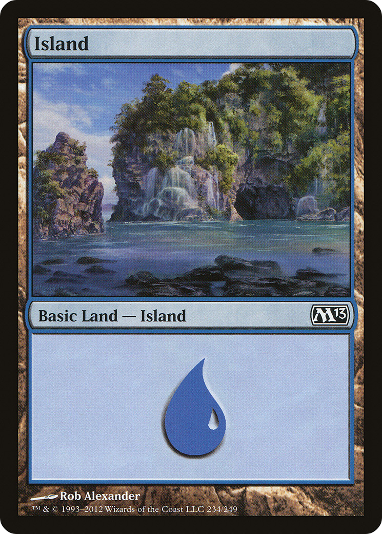 Island (M13-234) - Magic 2013