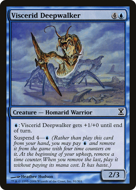 Viscerid Deepwalker (TSP-091) - Time Spiral Foil