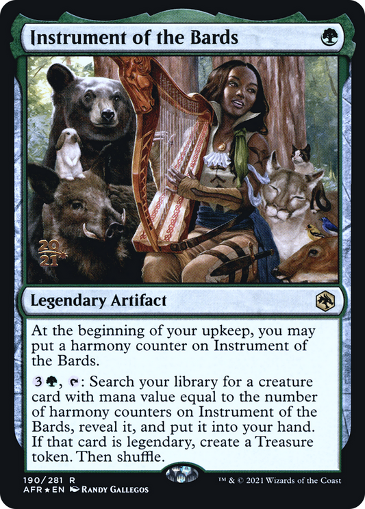 Instrument of the Bards (PRE-190) - Adventures in the Forgotten Realms Promos Foil