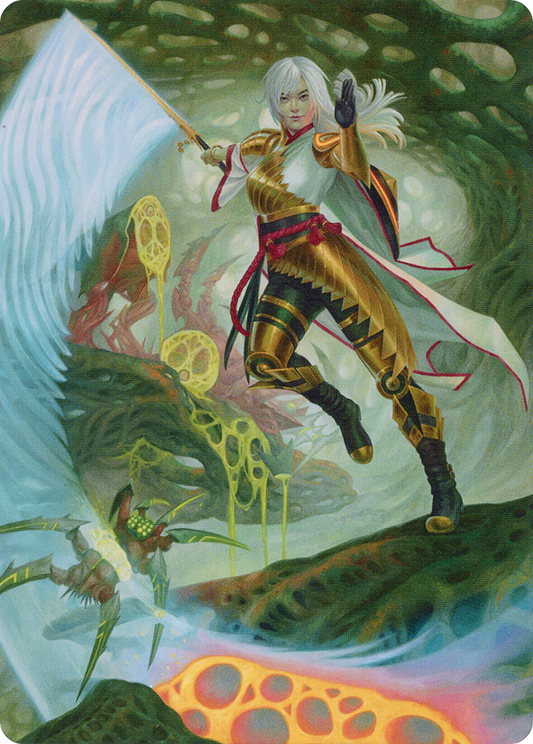 The Eternal Wanderer // The Eternal Wanderer (AONE-003) - Phyrexia: All Will Be One Art Series (Borderless)