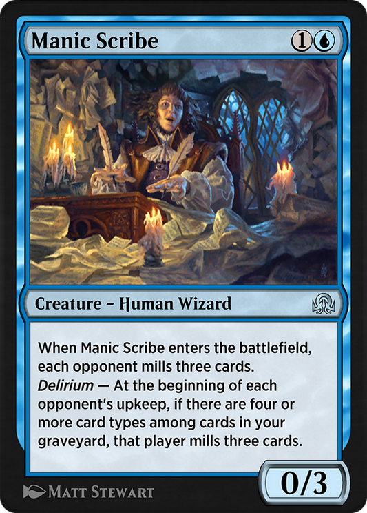 Manic Scribe (SIR-080) - Shadows over Innistrad Remastered
