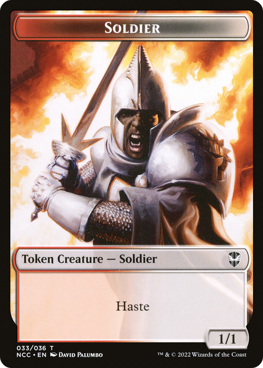 Soldier (TNCC-033) - New Capenna Commander Tokens