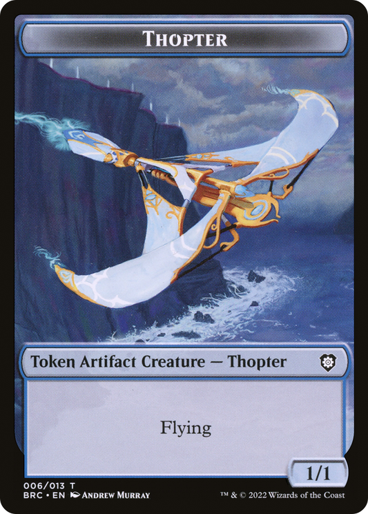 Thopter (TBRC-006) - The Brothers' War Commander Tokens