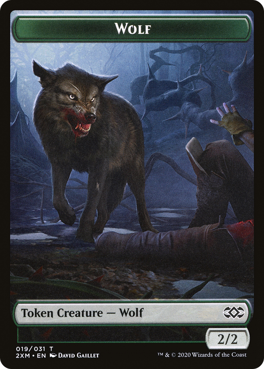 Wolf (T2XM-019) - Double Masters Tokens Foil